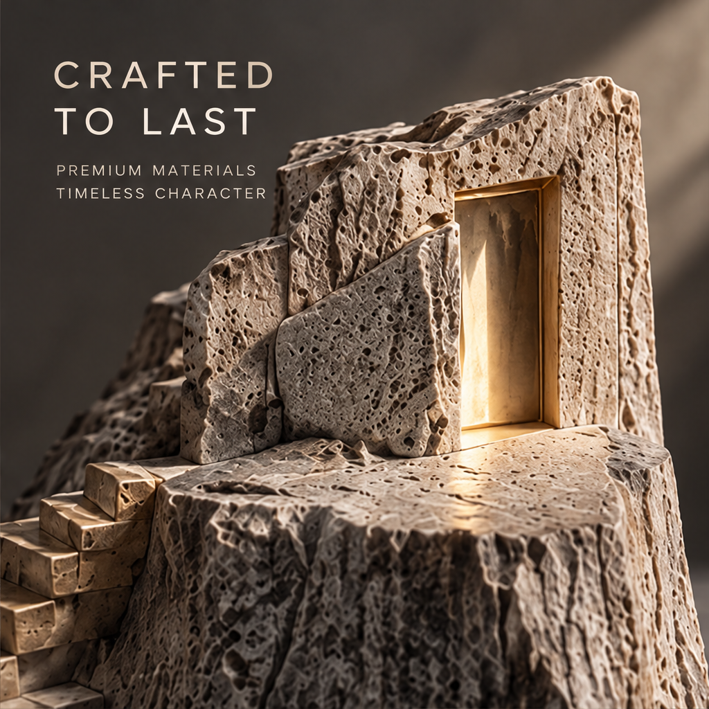 Art Meets Emotion sculpture front view — a sculptural accent for a deeper home